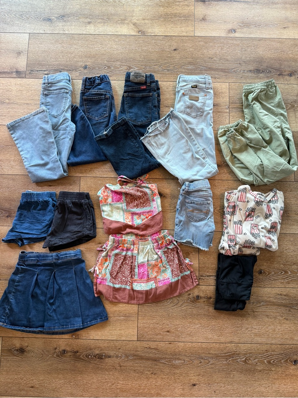 Girls 7/8 Bundle | Abercrombie Kids•Wrangler Lainey Wilson•Billabong•Target Set